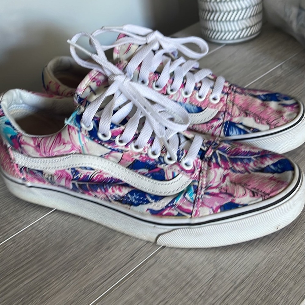 Vans old Skool Multicolor Size 8 Ladies